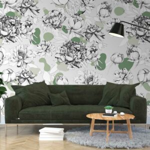 Papier Peint Les Pivoines d'Antoine