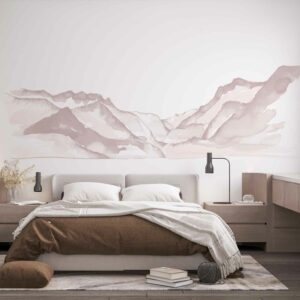 papier peint minimaliste