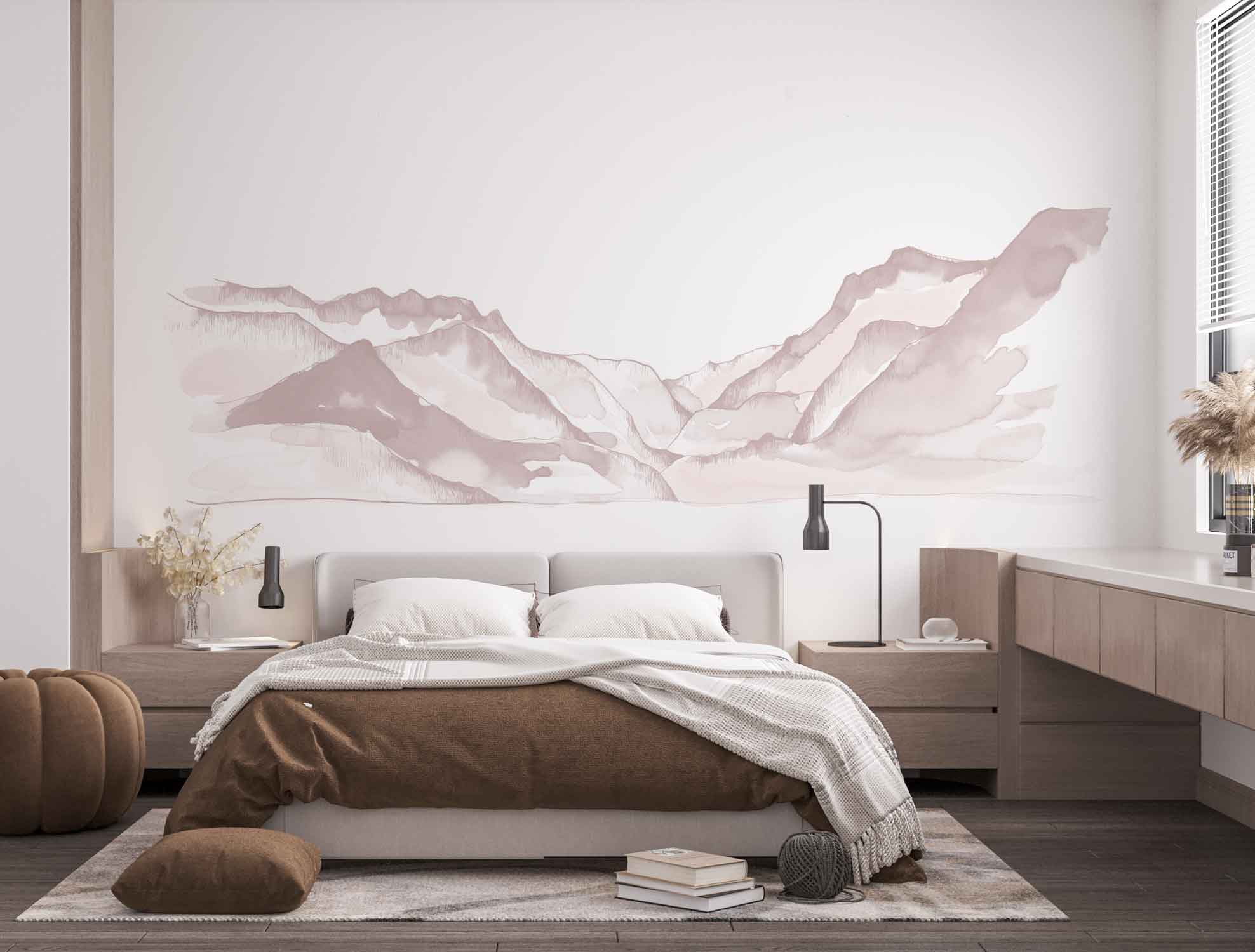 papier peint minimaliste