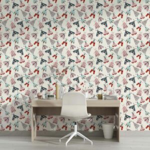 papier peint papillons