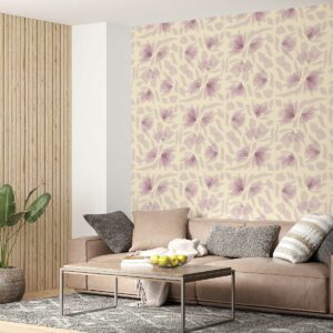 Papier Peint L'envolée rosé