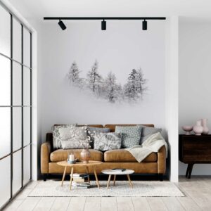 Papier Peint Brume Hivernale